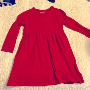 Old Navy red cotton 4T dress